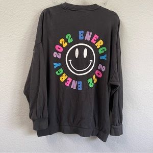 Show Me Your MuMu Smiley Sweatshirt Size Medium